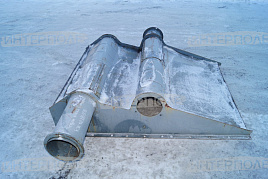 Поддон (корпус) блоков шнеков Есиль-750,КЗС-7, Есиль-740,КЗС-812 Гомсельмаш