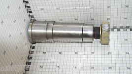 Ось качания под подшипник GE60 (Бюлер серия 2000) в сборе с гайкой