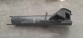 Кожух загрузного наклонного шнека (редуктор стар.обр.) Есиль-740,КЗС-812,Есиль-760, КЗС-1218,Есиль-750,КЗС-10К