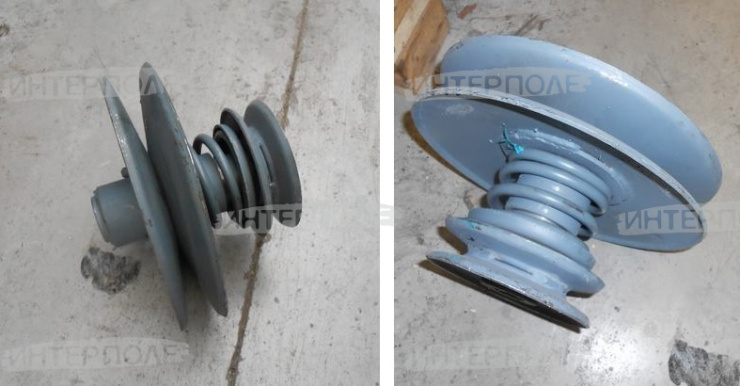 Шкив вариатора верхний (нов.обр.) со шкивом, без опоры Енисей, Руслан, ЖН-6Б