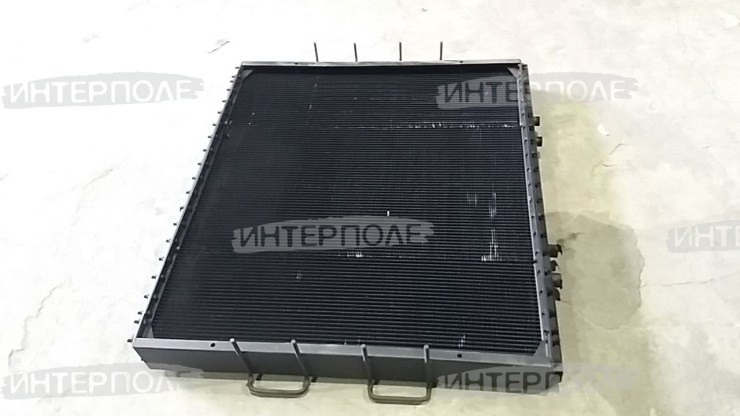 Радиатор масляный (-744) с дв. ЯМЗ-238НД (блок 3 секции, медно-латунный) (Орен.рад.)