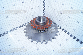 Блок звездочек (z1=18, t=19,05; z2=24, t=25,04) КТУ