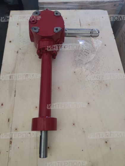 Редуктор угловой привода правого транспортера жатки ЖЗТ-9