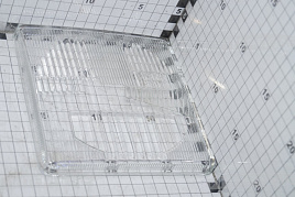 Рассеиватель (стекло) фары квадратной МТЗ 