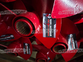 Шнек загрузной (нижняя часть,смотри фото фланца под редуктор) КЗС-3219,Есиль-760А,КЗС-1218А-1,РФ