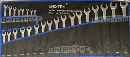 Набор ключей комбинированных №25 (25 ключей) (6-32) сумка MEXTEX