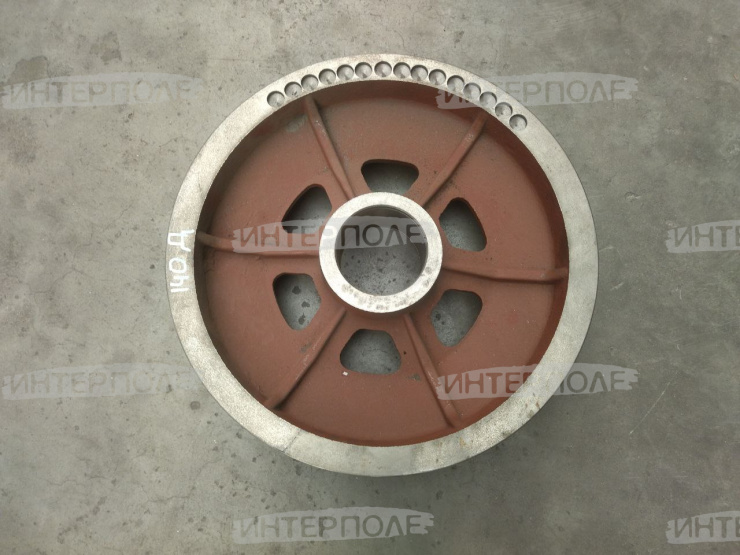Шкив 4-руч. (d=355мм D=475мм.) заднего контрпривода Вектор, Дон-1500А/Б, Нива-Эффект