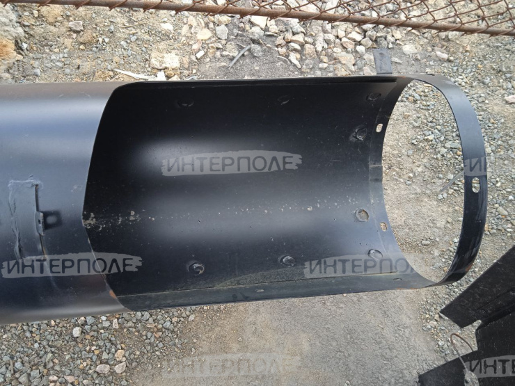 Кожух выгрузного наклонного шнека (L=5,1м) Есиль-740, КЗС-812, Есиль-730,КЗС-10К Гомсельмаш