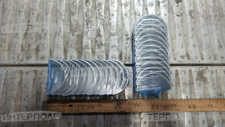 Вкладыши ЯМЗ-240 шатунные Р4 (ПАО Автодизель, Димитровград)