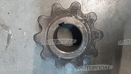 Звездочка (z=10, t=38,0 d вала=50 мм.) верхнего вала наклонной камеры Есиль-740,КЗС-812,Есиль-760,КЗС-1218,Есиль-750,КЗС-10К