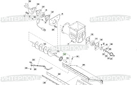 Звездочка (z= 8, d вала=35 мм.) привода цепи зернового элеватора John Deere (9570STS,9670STS,9770STS,9870STS,S660,S760,S770,T550,W540,W550