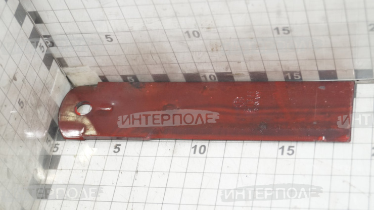 Нож противорежущий (d-10,5 3,0х40х175) (1 отв) (Z75874/40151/2TN), 2388eu JI Case, Шумахер