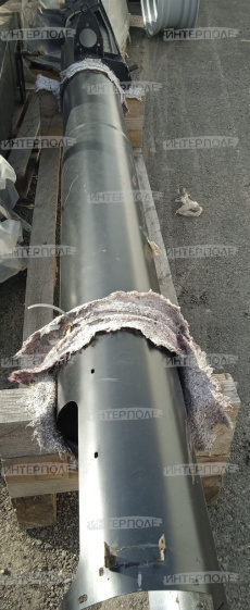 Кожух выгрузного шнека (d=250мм, L=4,1м) Есиль-730,КЗС-7 Гомсельмаш