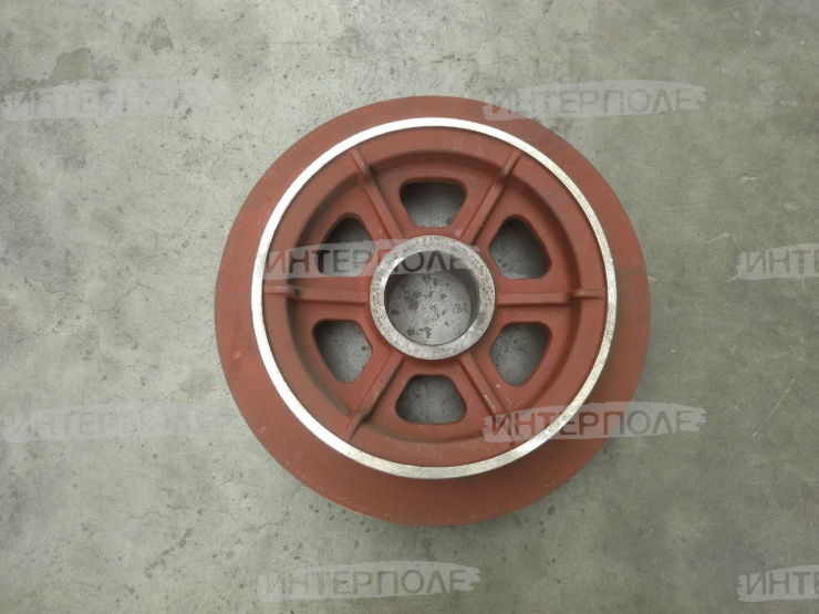 Шкив 4-руч. (d=355мм D=475мм.) заднего контрпривода Вектор, Дон-1500А/Б, Нива-Эффект