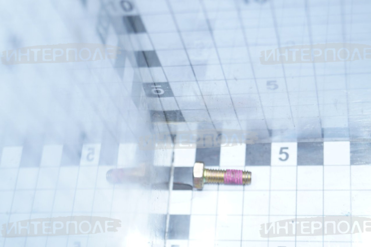 Болт М 6х 18 шестигранная головка, класс 10.9, крепление спинки ножа и соединительной пластины Шумахер