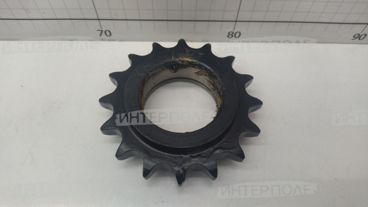 Звездочка (z=16, t=19,05, d=52мм) натяж. привода редуктора выгр. шнека Есиль-740,КЗС-812,Есиль-760,КЗС-1218,Есиль-750,КЗС-10 Гомсельмаш