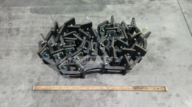 Транспортер зернового элеватора цепной New Holland ( CX 8070, CX8080, CX8090, CX8.80 ) Акмаш