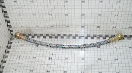 Трубка топливная низкого давления (L=365)(мет. оплетка)