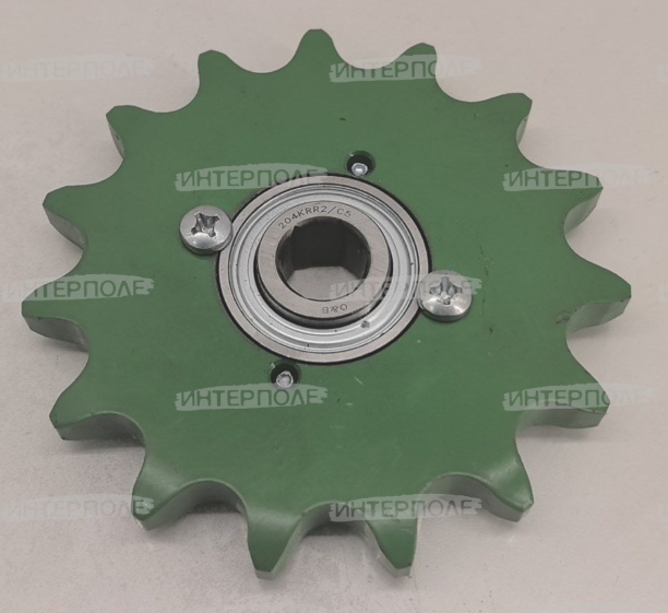 Звездочка натяжного устройства цепи жатки, John Deere (JD600)