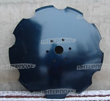 Диск 560х6,0 мм БДМ ромашка (9 лепестков отв.круглое d=46 мм х 6 болтов) (Bellota)