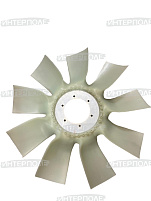 Крыльчатка вязкомуфты привода вентилятора (вентилятор без муфты,пластик, аналог Борг Варнер, Хортон) Мотординамика