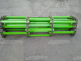 Транспортер наклонной камеры (t=41,4, 51 планка, 4 цепи) John Deere Оригинал