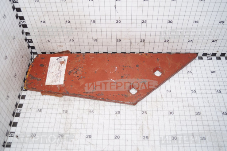 Нож L=370 мм, S=8мм (сталь 65Г, квадратное отв.) левый АПК FeatAgro