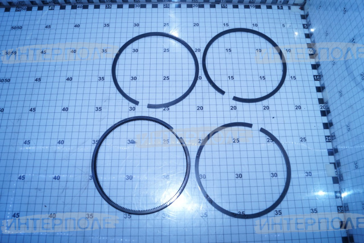 Кольца поршневые d=130,00 (ЯМЗ-236, ЯМЗ-238, ЯМЗ-240) К-700, К-701 (Ярославль) (П/К)