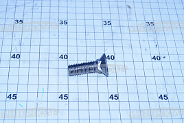 Болт М12х 40х1,75 потайная головка с квадратным подголовником, класс 8.8