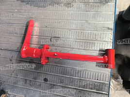 Ручка (рычаг в сборе) прикатывающего колеса ОЗШ 00.4140, СЗ-5,4