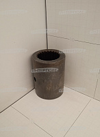 Втулка (муфта) шлицевая соединения гидромотора ГСТ и КПП (ZF) z=26/23 L=73 мм, d=56 мм. Вектор, Акрос