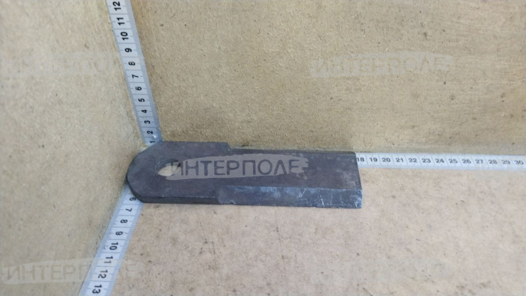 Нож измельчителя (d-18 7,0х60х168) Акрос, Торум, Вектор, с 04.2011г