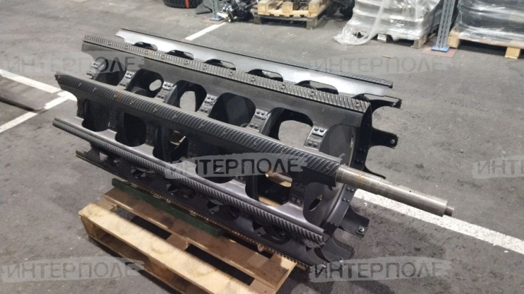 Барабан молотильный (остов барабана с валом) Акрос-530/595, Дон-1500А/Б