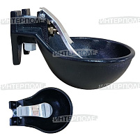 Поилка чашечная чугунная язык металлический в сборе