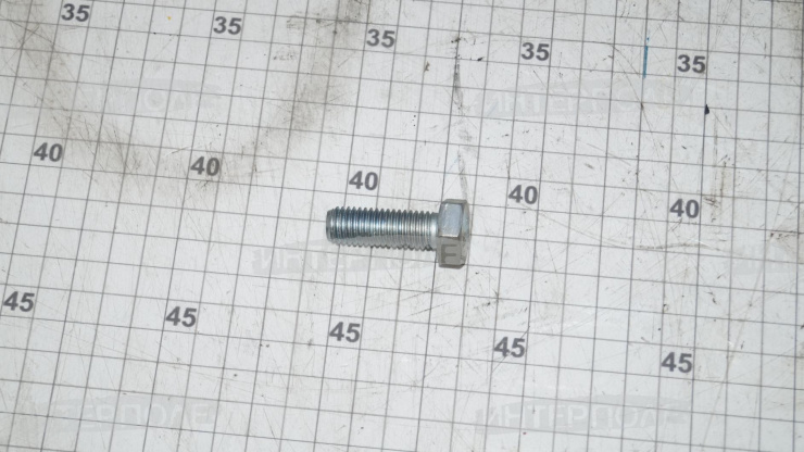 Болт М12х 35х1,75 шестигранная головка, класс 8.8 полная резьба