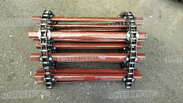 Транспортер наклонной камеры "Полесье" 1218 КЗК-1877400 (1218 КЗК-1817000Б ) пл.4 мм. болт d 10 мм ОМСК