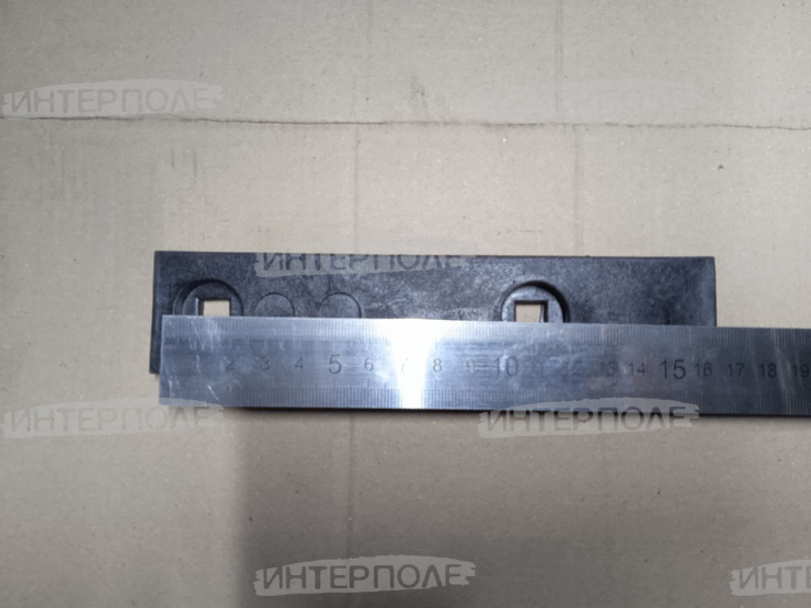 Накладка успокоителя цепи наклонной камеры Есиль-760,КЗС-1218,Есиль-750,КЗС-10К Гомсельмаш