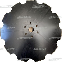 Диск 610х6,0 мм ромашка (Бор.сталь, 11 лепестков, 6 болтов на диаметре 120 мм БДМ, Доминанта) MEXTEX