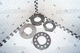Гайка на ось (2 гайки + 2 шайбы) 2ПТС-4, КТУ-10