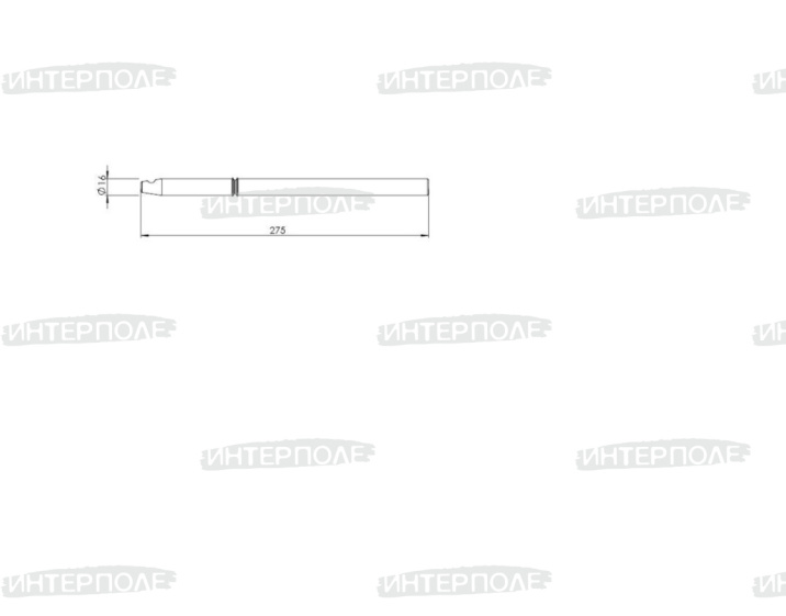 Палец консольного шнека Claas