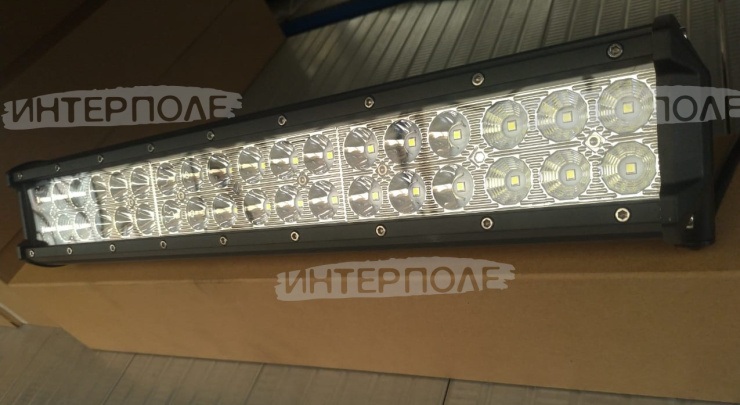 Фара-Балка светодиодная 108W 36х1W-440mm 7200LM 6F+24S+6F Комбинированный свет (направленный/рассеянный) 12-24В