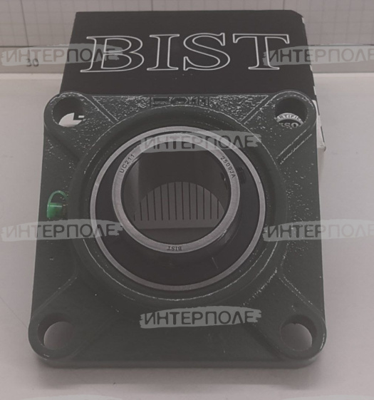 Узел подшипниковый UCF211 (UC211+F211) (55х100х55,6/162х162х43) (BIST)