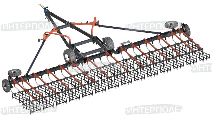 Борона тяжелая зубовая БТЗ-14