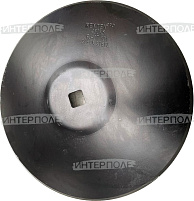 Диск 450х5,0 мм лущильника (Бор.сталь, отв. квадрат 29х29 мм, ЛДГ) МЕХТЕХ