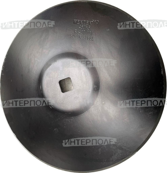 Диск 450х5,0 мм лущильника (Бор.сталь, отв. квадрат 29х29 мм, ЛДГ) МЕХТЕХ