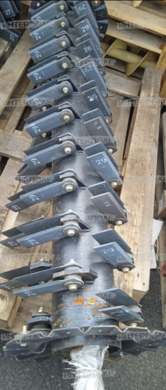 Ротор соломоизмельчителя нов. обр. (без лопаток, 80 ножей, усиленный вал ) Есиль-760,КЗС-1218,Есиль-750,КЗС-10К Гомсельмаш