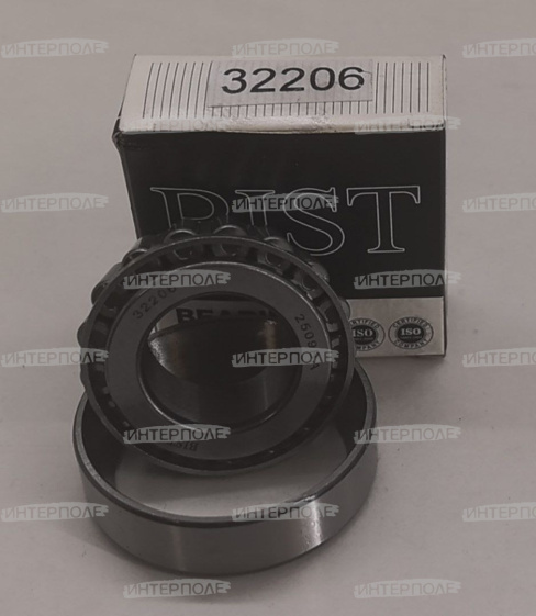 Подшипник 7506 (32206) (30х62х21,5) (BIST)