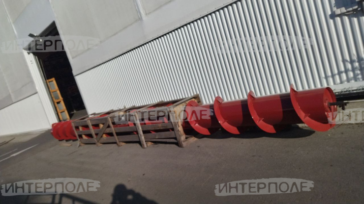 Шнек жатки захватом 9м с 2006 г. Вектор, Дон-1500Б, Акрос, Торум