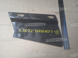 Щиток направляющий рамки переходной наклонной камеры лев. Есиль-760,КЗС-1218 Гомсельмаш