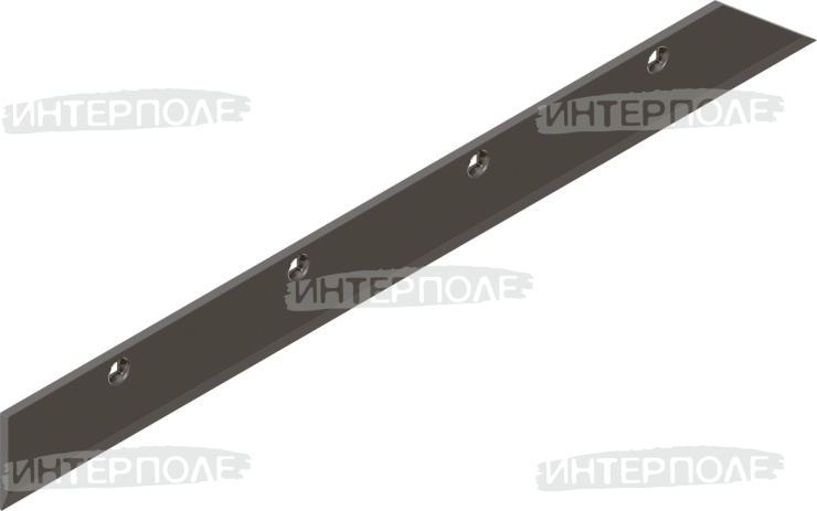 Лемех L= 772 мм, S=8 мм односторонний правый КПШ-5 КПШ-9 КПШ-11 (РЗЗ)
